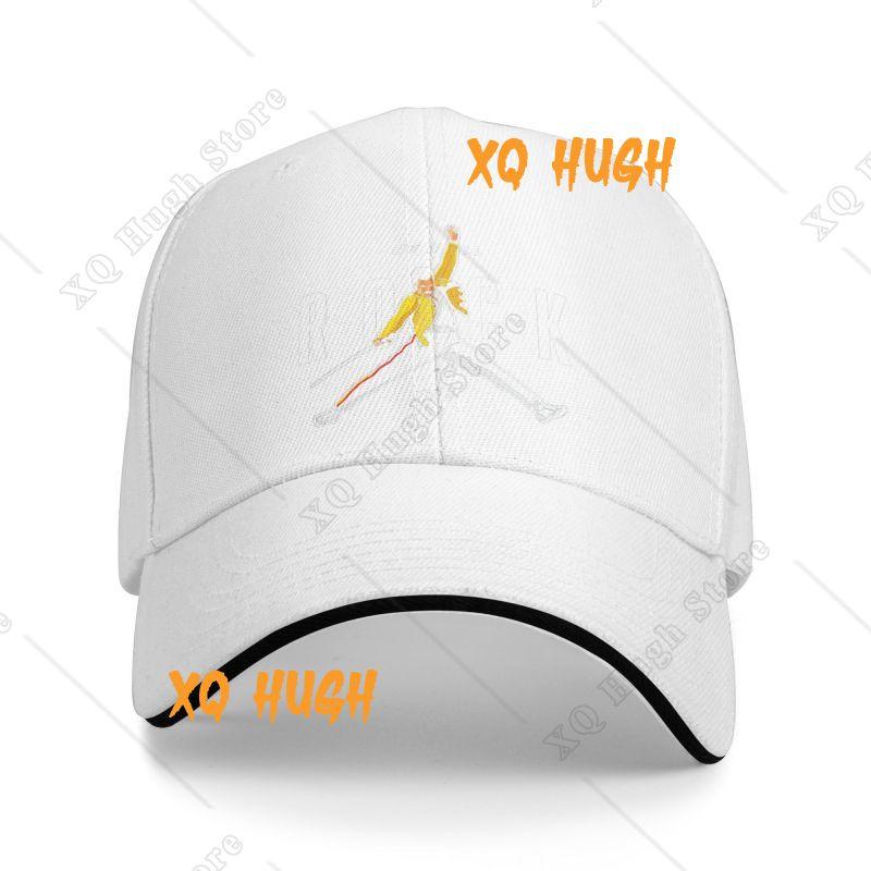 Custom Freddie Mercury Baseball Cap Outdoor Women Mens Adjustable Rock Dad Hat Summer