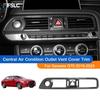 Car Decoration Central Air Condition Outlet Vent Cover Trim For Genesis G70 - Cars Accessories Upgrade Styling