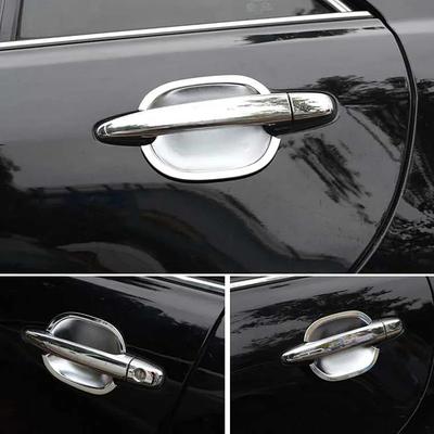For Toyota Sienna 2004-2010 ABS Car Styling Chrome Side Door Handle Cover Trim & Door Bowl Cover 2005 2006 2007 2008 2009
