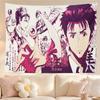 P-Parasyte Tapestry Wall Hanging Shinichi Migi Japanese Horror Seinen Manga Wall Art Bedroom Dorm Living Room Home Decor Fans