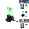 Colorful Switch Charging Dock For Joycon Controllers With Four Ports And Stylish Design