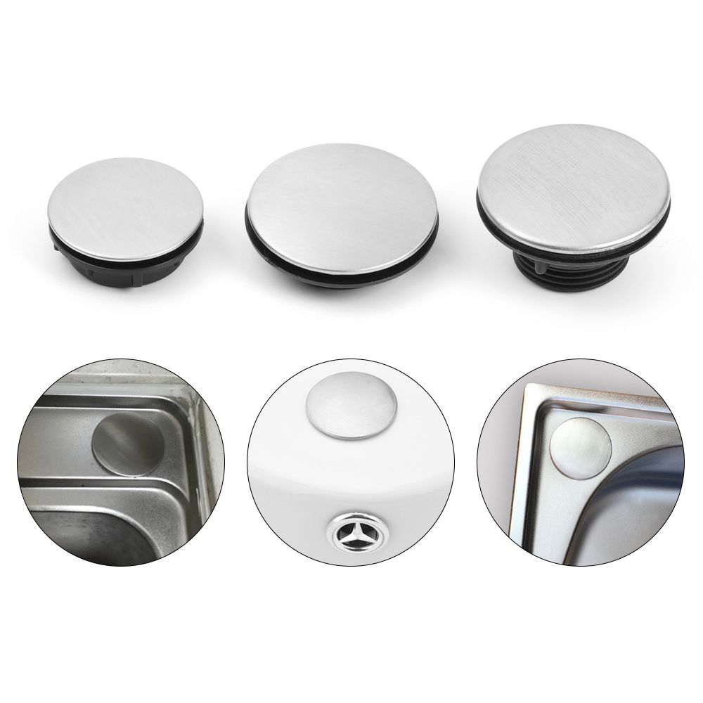 35/45mm Kitchen Sink Faucet Hole Cover Anti-leakage Drainage Seal Parts Basin Laundry Faucet Hole Plug Washbasin Accessories