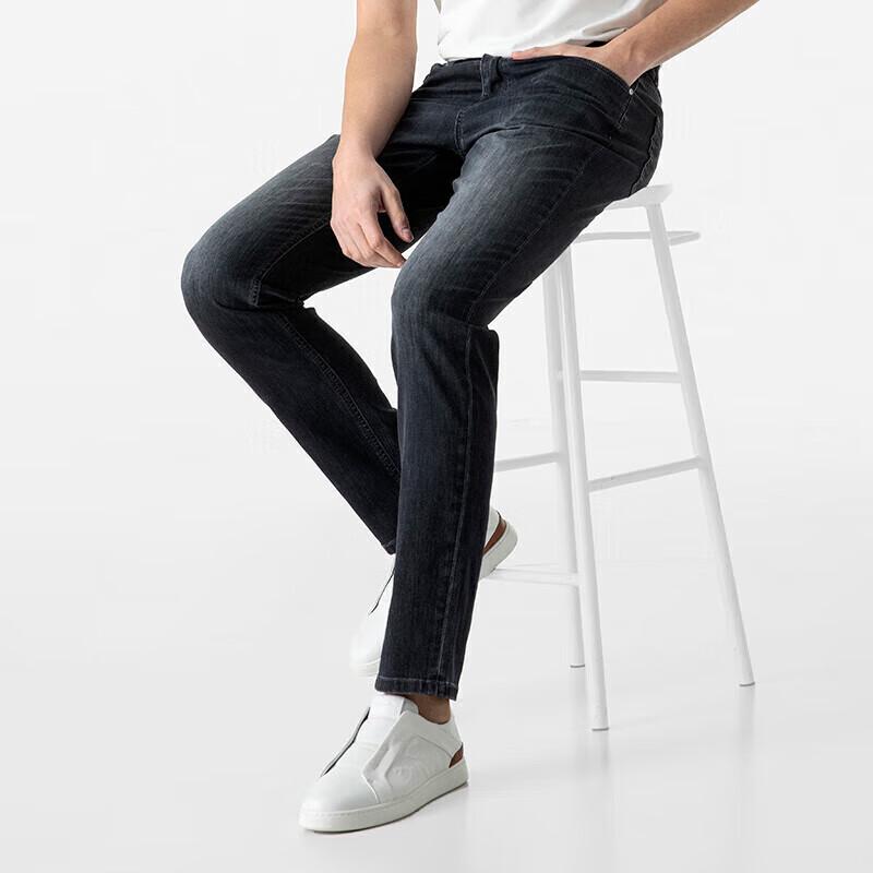 

VICUTU Cloud Denim II Men s Business Straight-Leg Jeans 36