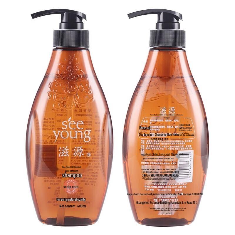 

Ziyuan Tea Seed Oil Control Anti-Dandruff Shampoo 400ml