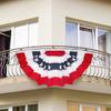 American Pleated Fan Flag, American US Bunting Flag Patriotic Stars