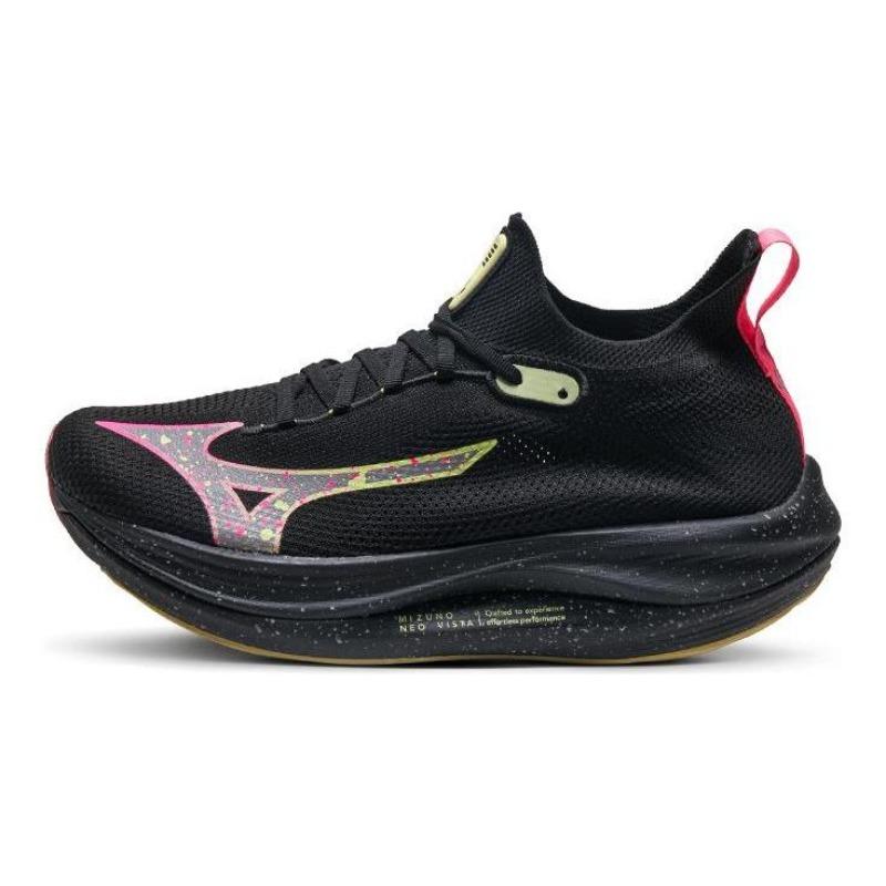 Mizuno Neo Vista unisex retro running shoes black J1GC243403 38