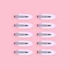 DIY Hair Clips Kit 5pcs Resin Plastic Stainless Steel Cartoon Kids