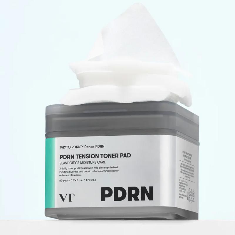 VT COSMETICS PDRN Tension Toner Pad 170ml 60EA