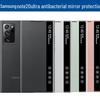Samsung Note20 Ultra Smart Mirror Flip Leather Case - Anti-Fingerprint Protective Cover