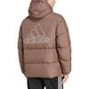Adidas PUFFY DOWN Jacket Unisex Stratum Dark Earthy Brown JM9127