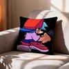 FNF BF Game FFriday Night FFunkin  Pillow Case Pattern Printed Pillowcase For Living Room Sofa Cushion Cover