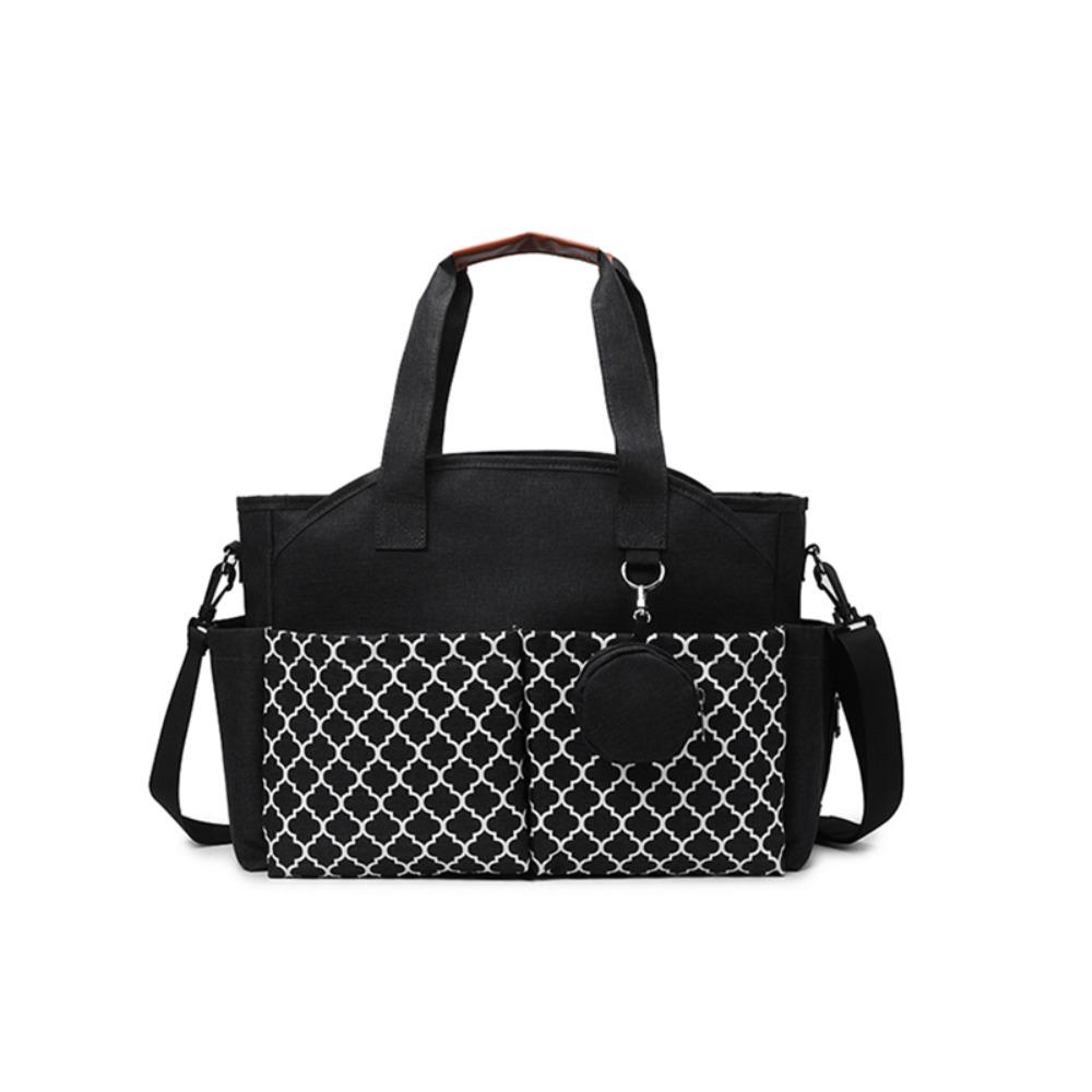 Large Capacity Mommy Bag Multi-compartment Mom Handbag Practical Mom Stroller Bag  Shopping