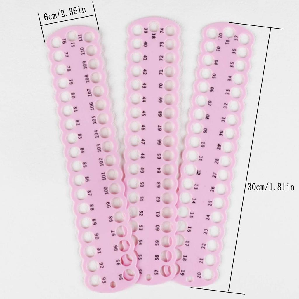 5Pcs Thread Organizer Board 37 Holes PC Winding Rack for Embroidery Floss Cross Stitch DIY Sewing Craft Storage Holder