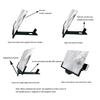 14" Screen Magnifier for Cell Phone – 3D HD Magnifing Screen Enlarger Projector for Movies Foldable Mobile Phone Stand Holder
