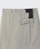 Musinsa Standard Cool Touch Hidden Banding Half Slacks [Dusty Cream]
