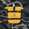 PVC Large Capacity Waterproof Motorcycle Protective Bar Side Bag Backpack Riding Bag