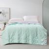 FUANNA Plain Soft Breathable Summer Quilt