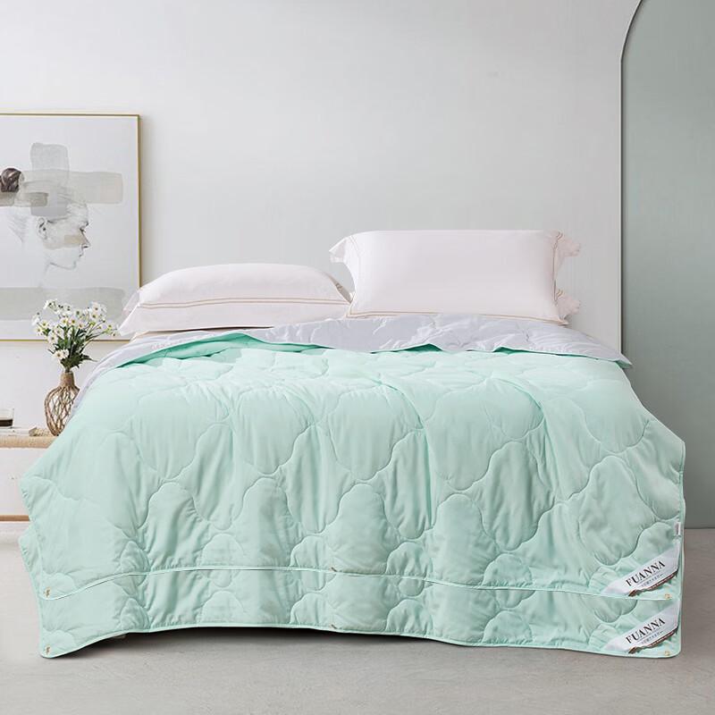 FUANNA Plain Soft Breathable Summer Quilt