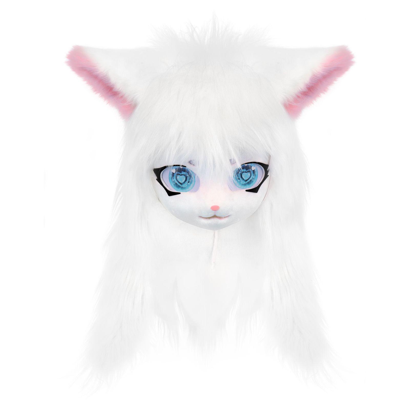 

Kigurumi Beast Head Mask Cosplay Animal Cat Anime Lolita Kig Skull Helmet Halloween Carnival Party Costume Prop Gifts