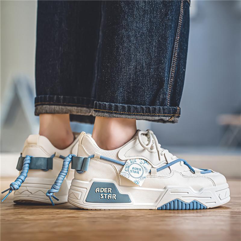 Men's Shoes 2024 New Summer Breathable Mesh Niche Design Board Shoes Versatile Casual Sports Youth Trendy Shoes