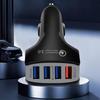 Fast Charging 4 Ports USB Car Charger Consumer USB Car Charger Adapter Electronics for Camping Truck Vehicle Family Trips