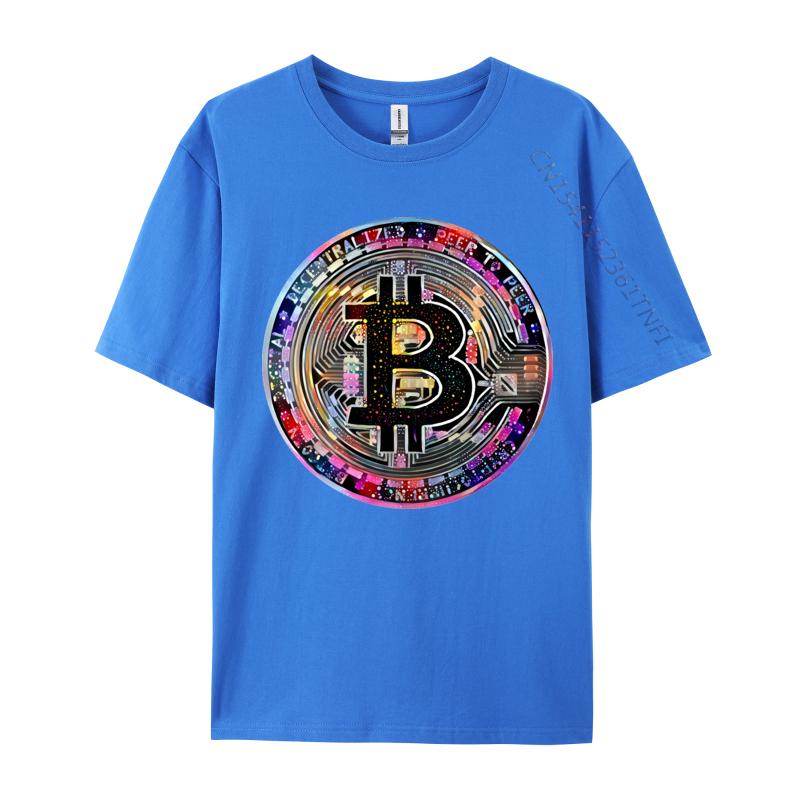 Bitcoin Btc Coin In 80S T Shirts Top Tees For Men 3d Printed T Shirts Mens Street Loose Sweatshirt TShirt