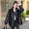 Down and Padded Jacket Winter 2025 New Fashion Padded Jacket Warm and Loose Thickened Hooded Cropped Jacket Cotton Jacket Ins