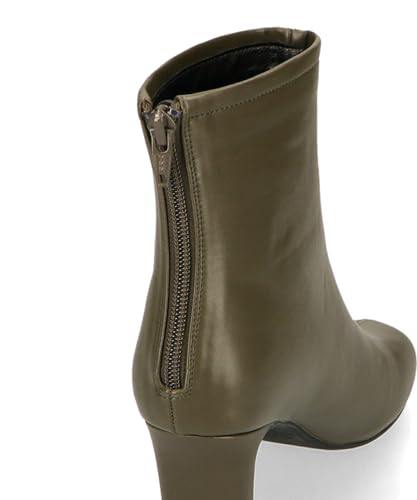 Oriental Traffic Oblique Toe Heel Boots/21452