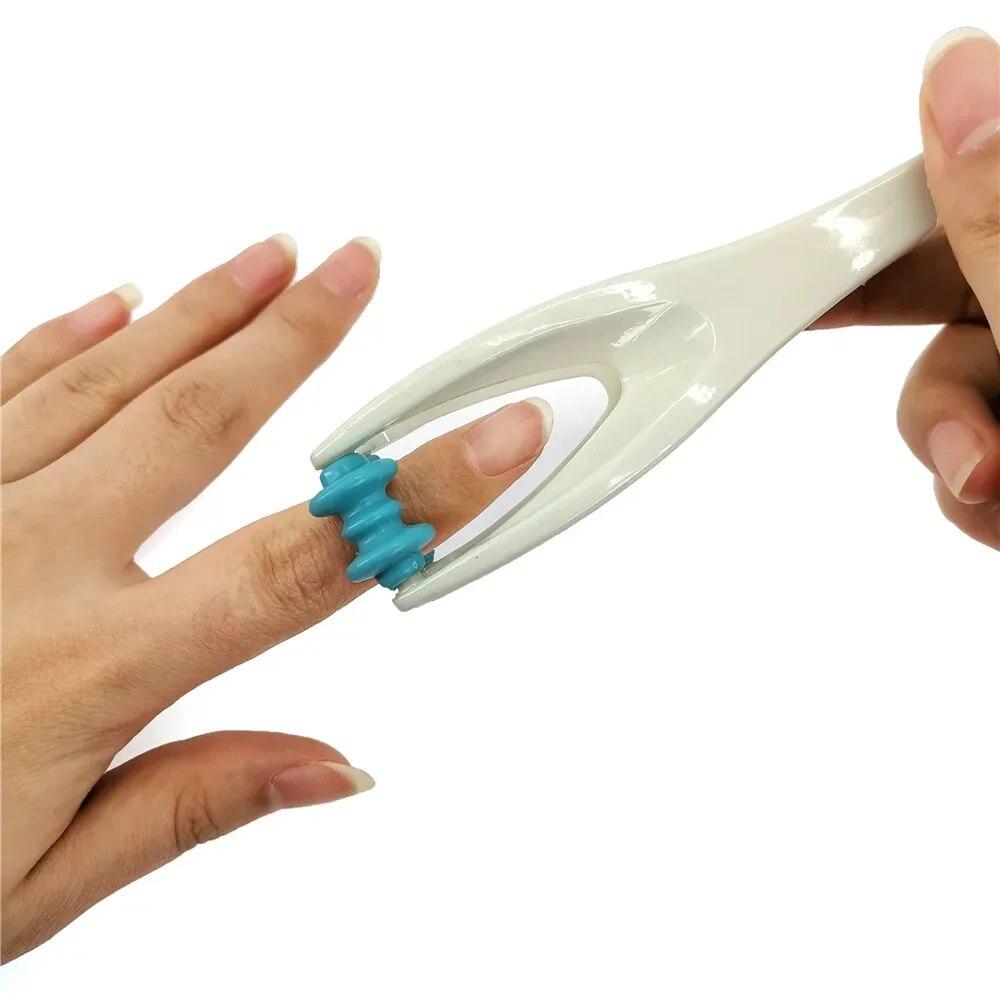 1Pc Hand Acupuncture Points Finger Joint Massager Rollers Handheld Massager Relaxation Health Care Massage Tool