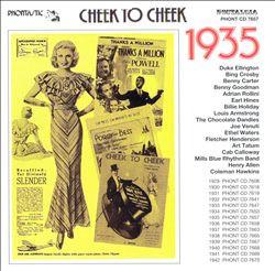 

LP Record VARIOUS - Cheek To Cheek 1935 NOST7657 Nostalgia, Phon 1985 Sweden Jazz Used