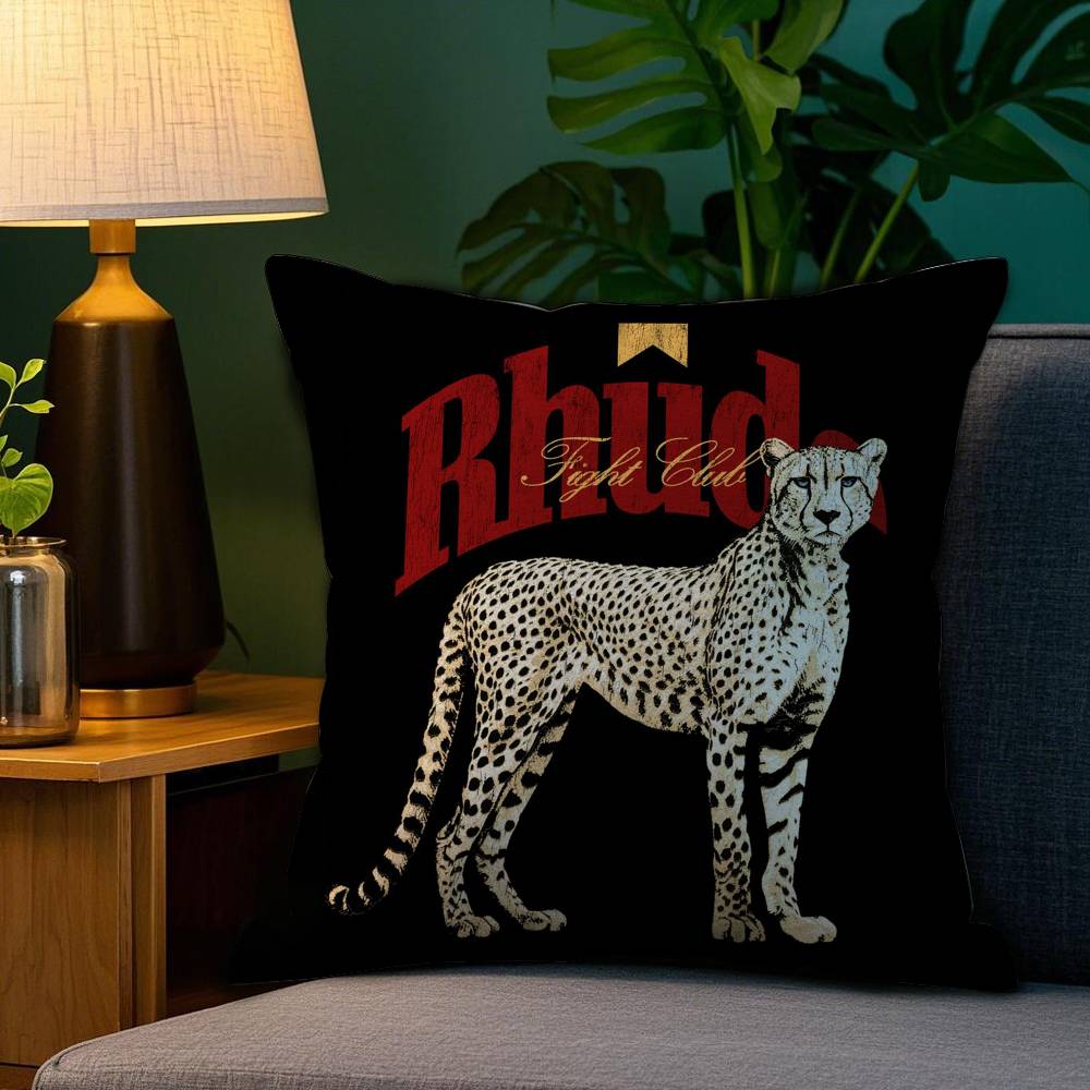 

Fashion Brand RRHUDEs Pillow Case Plush Fabric Soft Double Sided Print Sofa Cushion Cover Throw Pillow Covers 30x30cm