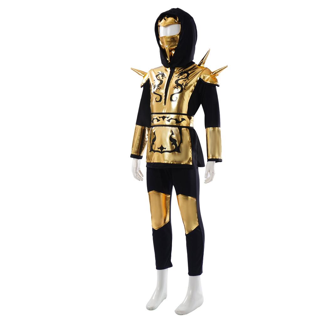 Ninja Children Cosplay Costume With Polyester Fabric For Anime Role Play