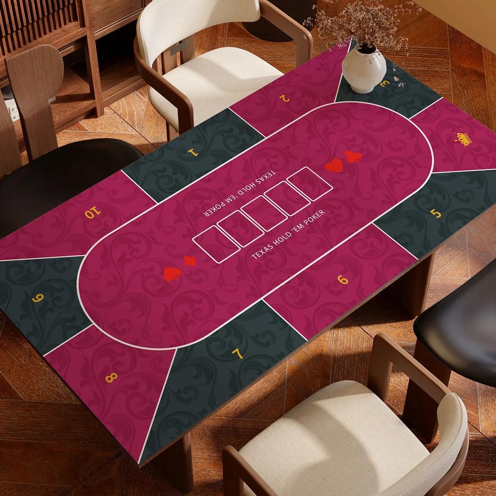 Rubber Desk Pad Protector Professional Poker Gaming Board Gamemouse Pad Office Desk Mat Waterproof Nonslip Pu Desk Blotter Pa