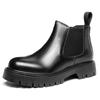 2024 Men's Martin Boots: Korean Chelsea, British Style, Velvet-Lined, High Top for Autumn/Winter