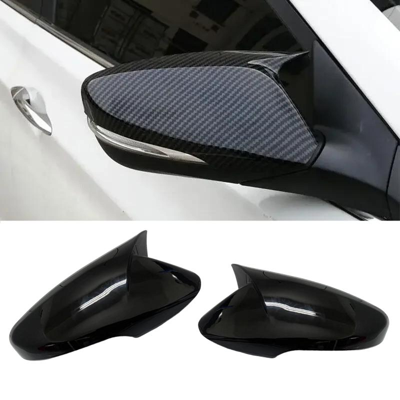 2X Side Wing Mirror Cover Caps For Hyundai Elantra 2011-2015 & Veloster 2012-2017 with turn signal Rearview Mirror Cover Add on