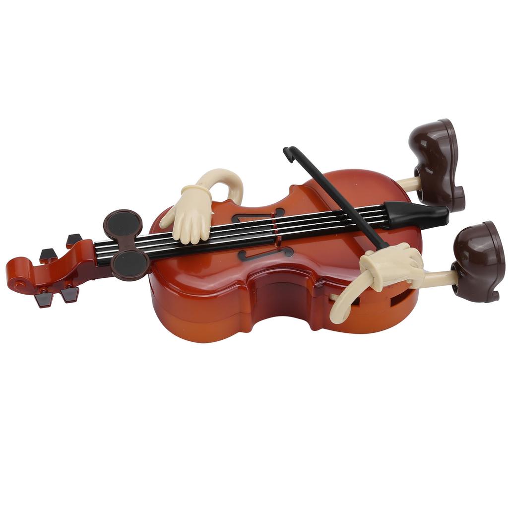 Cello Spilledåse Manuell Opptrekkbar Spilledåse med Svingende Cello Gutt Barn Bursdags Julegave