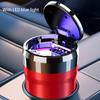 Portable car LED ashtray ceramic liner smokeless car bracket box for Mercedes Benz GLA GLB GLC GLE GLS SLS G63 W166 W214 W140