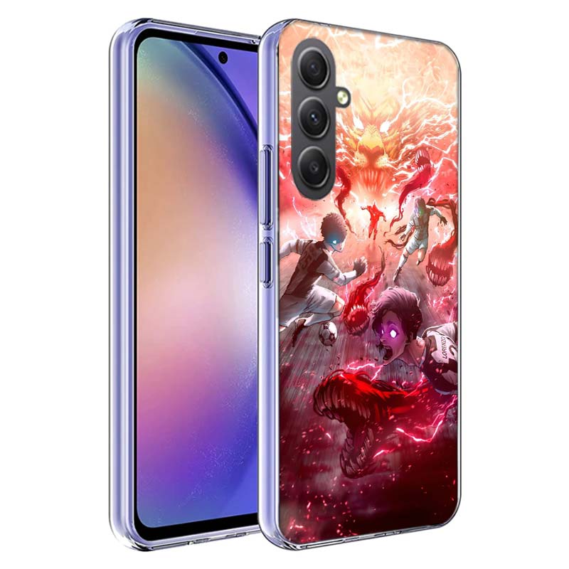 Blue Lock Anime Phone Case for Samsung A17 A37 A57 A07 A16 A26 A36 A56 A06 A02S A12 A22 A32 A52S A04S A14 A24 A34 A54 A03 A13 A3