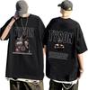 Boxing King Mike Tyson Double Sided Print T-shirt Men Women Casual Oversized O-collar T Shirts Male Fashion Streetwear Tshirt