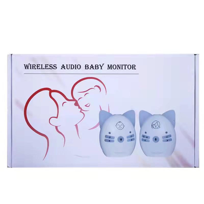 V30 Wireless Two-Way Baby Monitor with Sound Alerts and Battery Power
