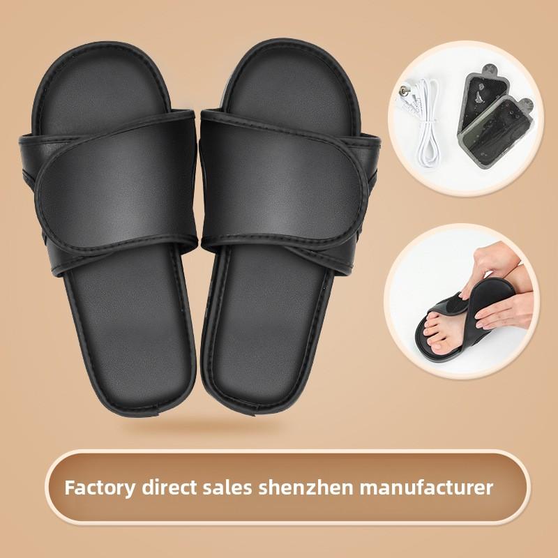 Foot Therapy Machine, Sole Leg Massager, Automatic Kneading of Sole Acupoints, Calf Muscles and Meridians, Dredging Massage Shoes
