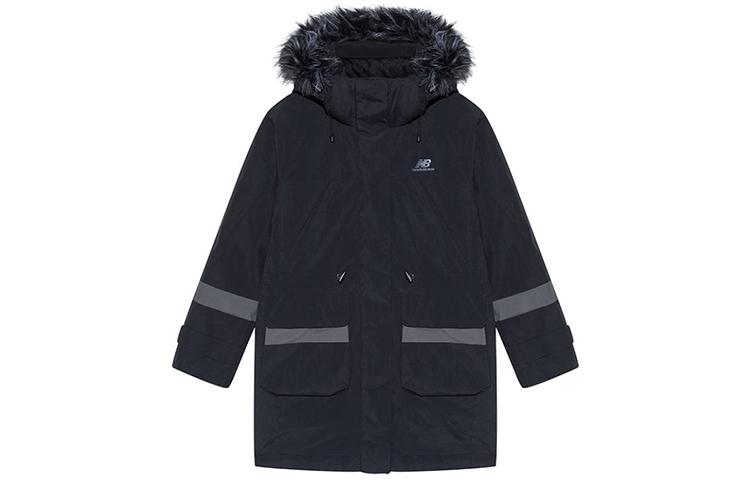 New Balance Down Jackets Women s Black Hooded Moderate Other NPA46022-BK S