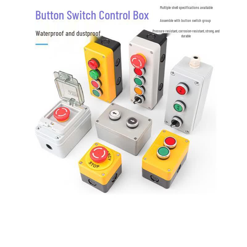 Dewei Shi Emergency Stop and Reset Button Switch Combo