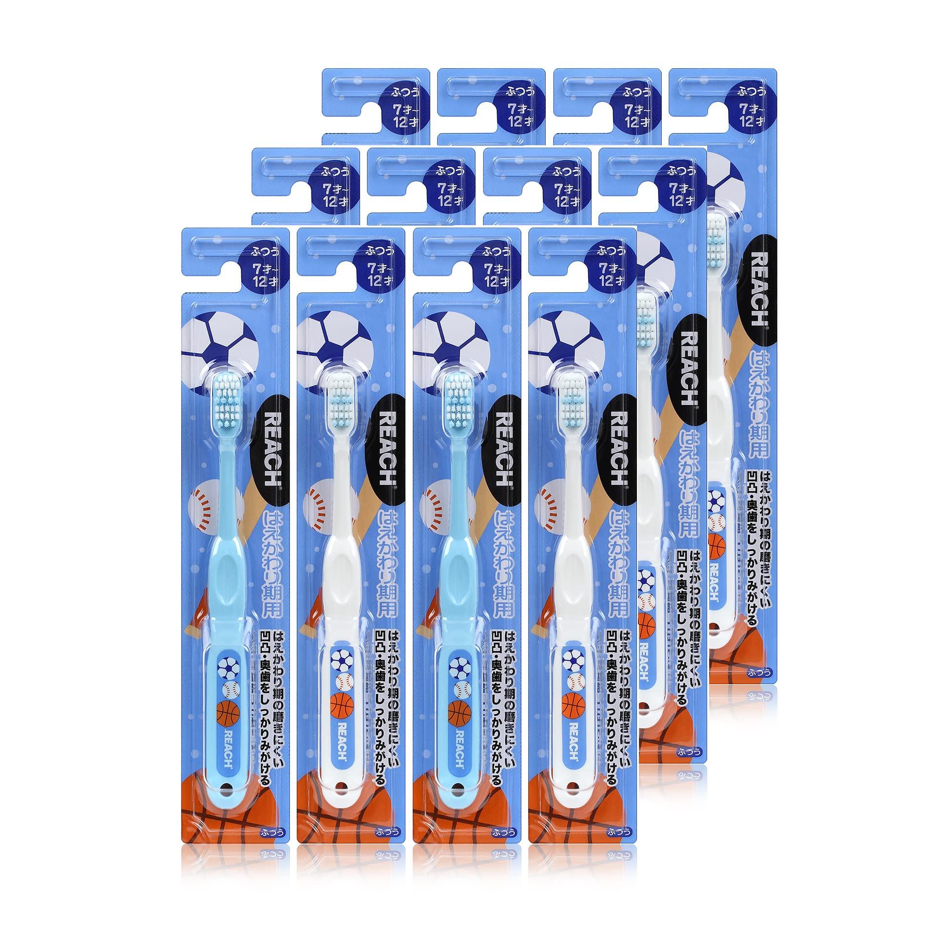 

Reach Kids Toothbrush Ball Set of 12 Easy to brush back teeth Children s toothbrush