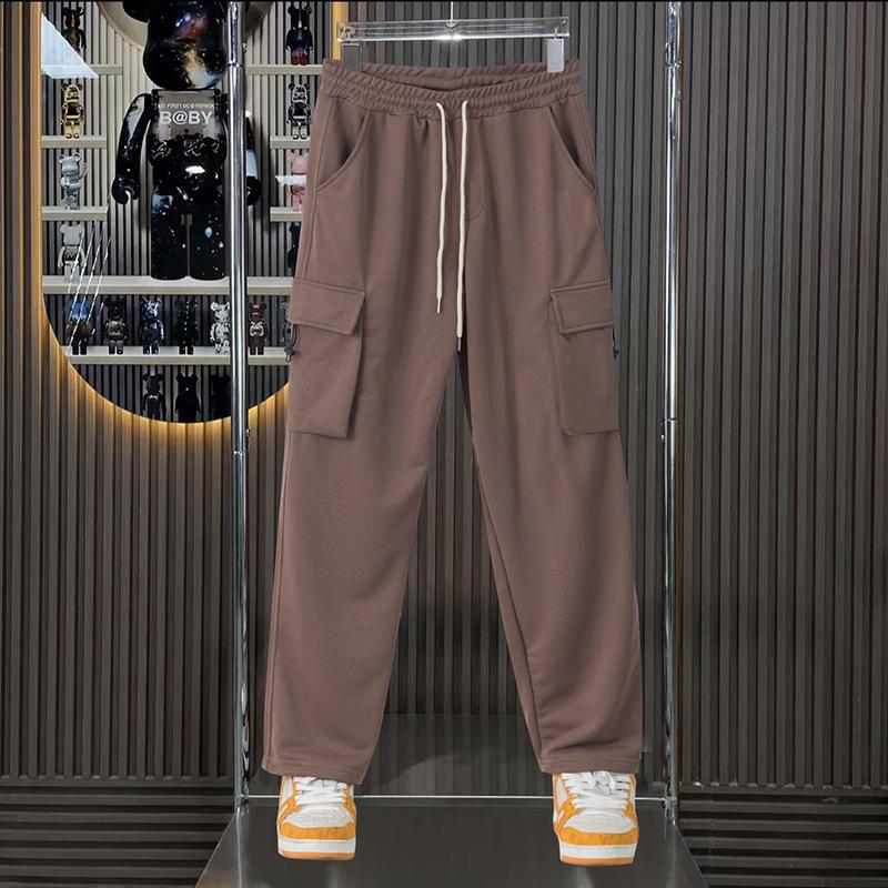 American Blockbuster Outdoor Men's Hip Hop High Street Casual Loose Multi-Pocket Tooling Sports Pants