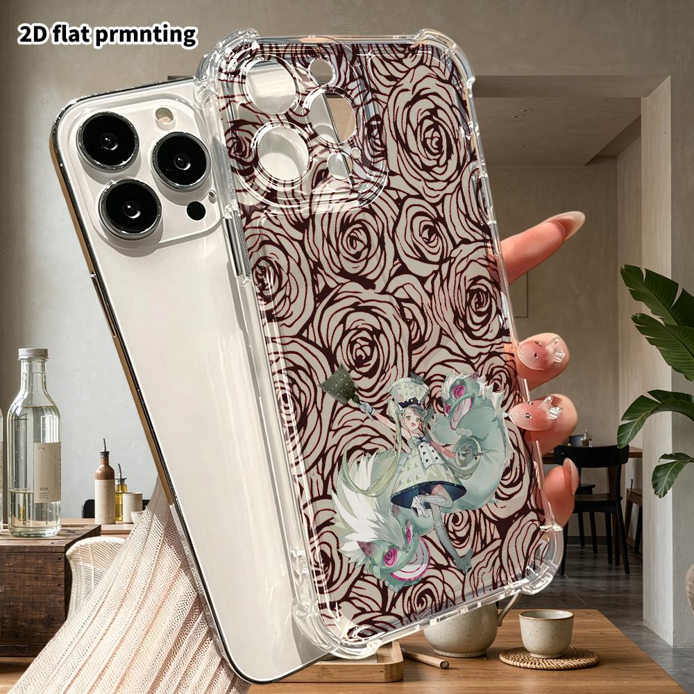 Phone Case: 2D Flat, Suitable for iPhone 18 17 16 15 14 13 Pro, Transparent Corners Protective Case, Fantasy Fairy Tale, Christmas and Halloween Gifts