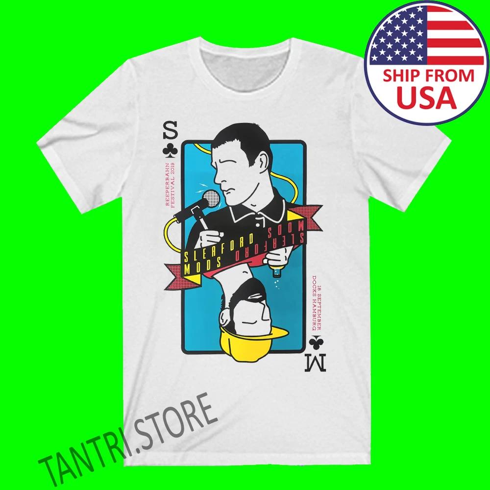 Sleaford Mods Reeperbahn Men s White Size S to 3XL M