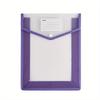 A4 Waterproof Transparent Document Storage Organizer Three-Dimensional File Bag Durable Waterproof Large Capacity