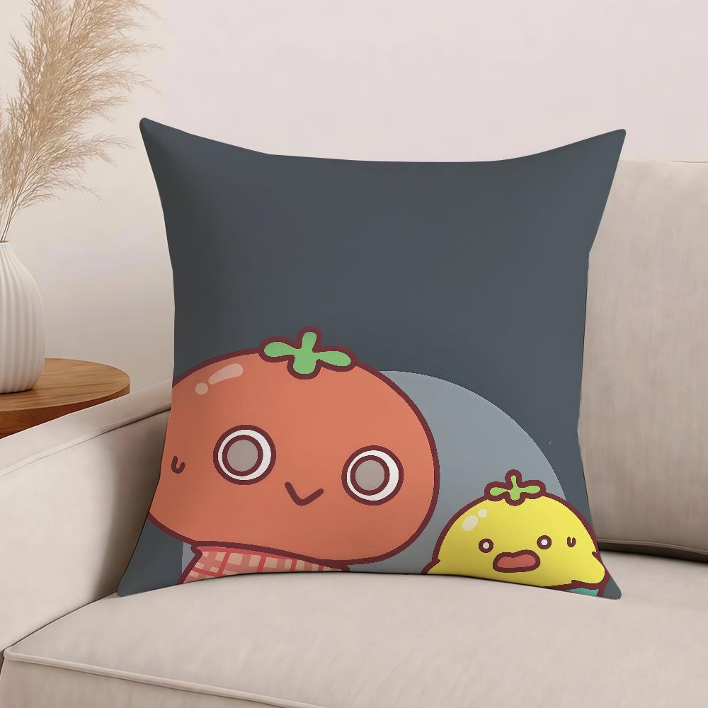 

Cartoon U-Uso T-Tantei T-Tomanto Pillow Case Office Cushions Suitable For Sofa Car Bedroom Decorative Cushion Cover 30cm x 30cm