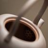 200ML Old Rock Mud Coarse Pottery Persimmon Lifting Beam Teapot Pottery Tea Brewing Pot Kung Fu Teapot  Tea Kettle Tea Ceremony